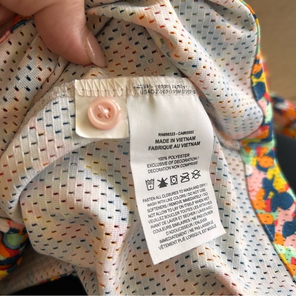 Jordan Nike Essentials Mens Poolside Top Resort Graphic All Over Print Medium - Picture 4 of 6